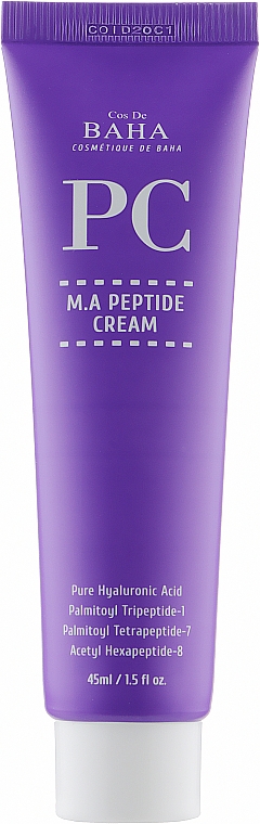 Антивіковий пептидний крем для обличчя - Cos De BAHA M.A. Peptide Cream