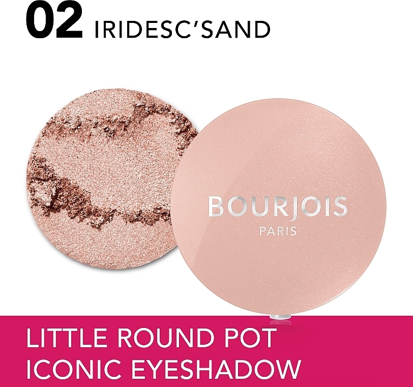 Тени для век - Bourjois Little Round Pot Individual Eyeshadow — фото N3