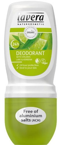 Роликовий дезодорант "Вербена і лайм" - Lavera 24h Deodorant — фото N1