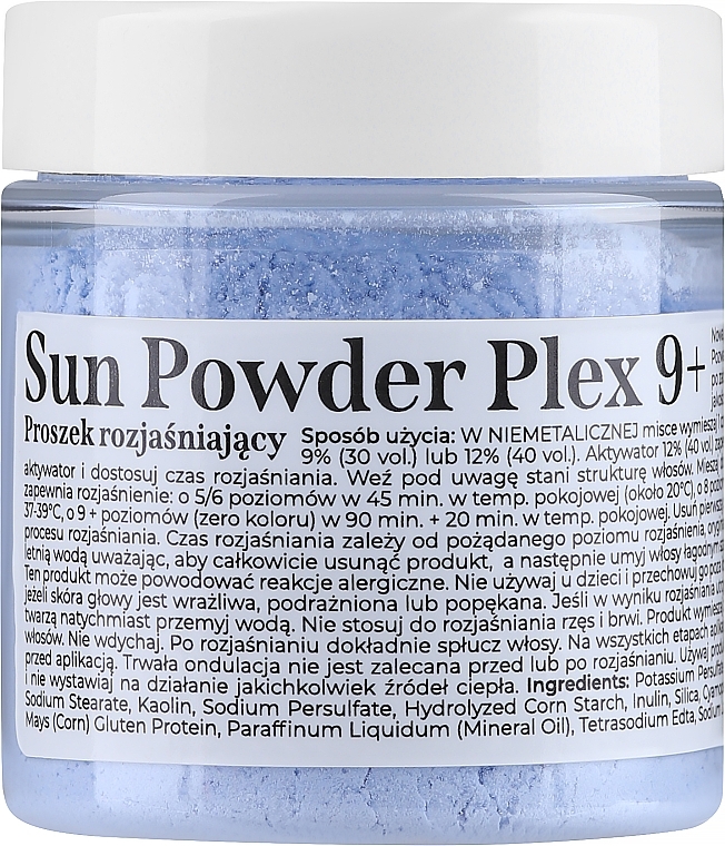 Осветлитель для волос - Bioelixire Sun Powder Plex 9+ — фото N1