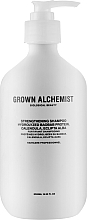 Зміцнювальний шампунь - Grown Alchemist Strengthening Shampoo 0.2 Hydrolyzed Bao-Bab Protein & Calendula & Eclipta Alba — фото N1