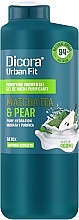 Парфумерія, косметика Гель для душу "Чай матча й груша" - Dicora Urban Fit Purifying Shower Gel Detox Matcha Tea & Pear