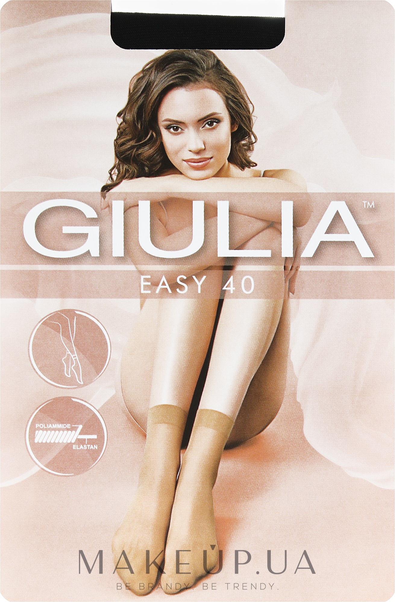 Шкарпетки "Easy 40" для жінок, nero - Giulia — фото 23-25 (35-40)