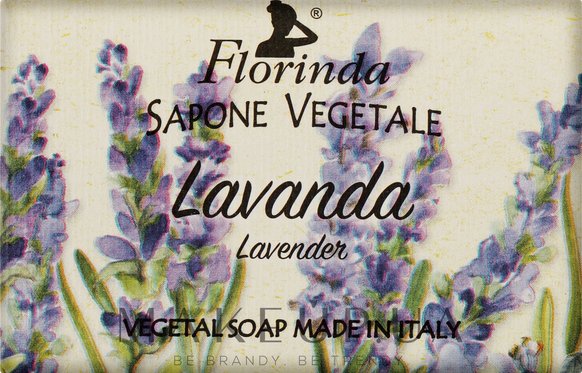 Мыло натуральное "Лаванда" - Florinda Sapone Vegetale Lavanda — фото 50g