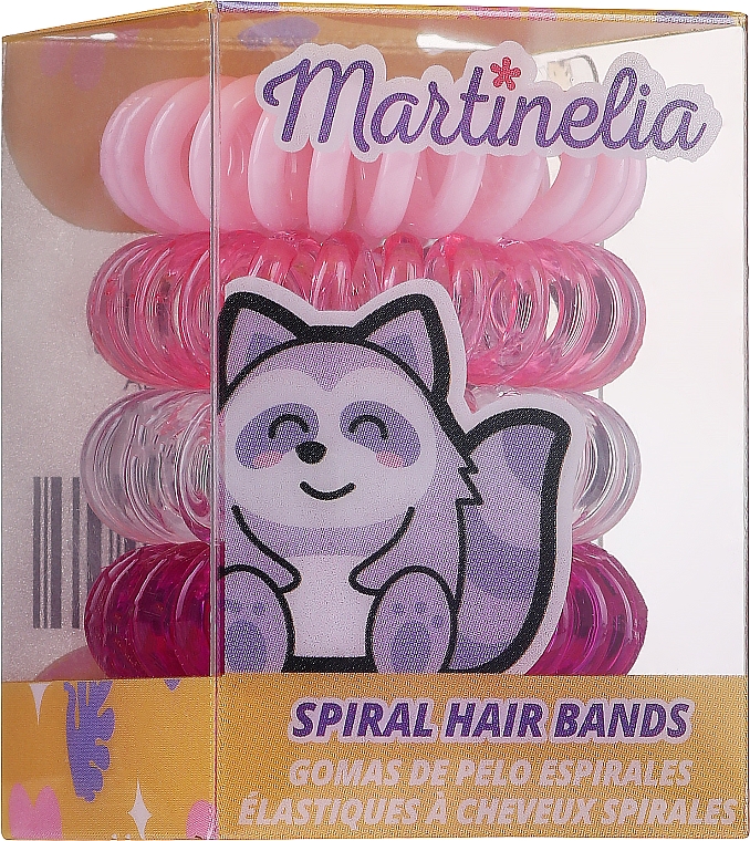Резинки для волосся "Вовк", 5 шт. - Martinelia — фото N1