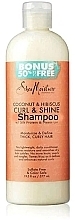 Шампунь для волос - Shea Moisture Coco & Hibiscus Shampoo (Bonus Size) — фото N1