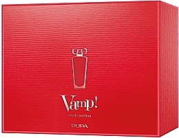 Парфумерія, косметика Pupa Vamp Red - Набір(edp/100 ml + mascara/9 ml + nail/polish/9 ml)