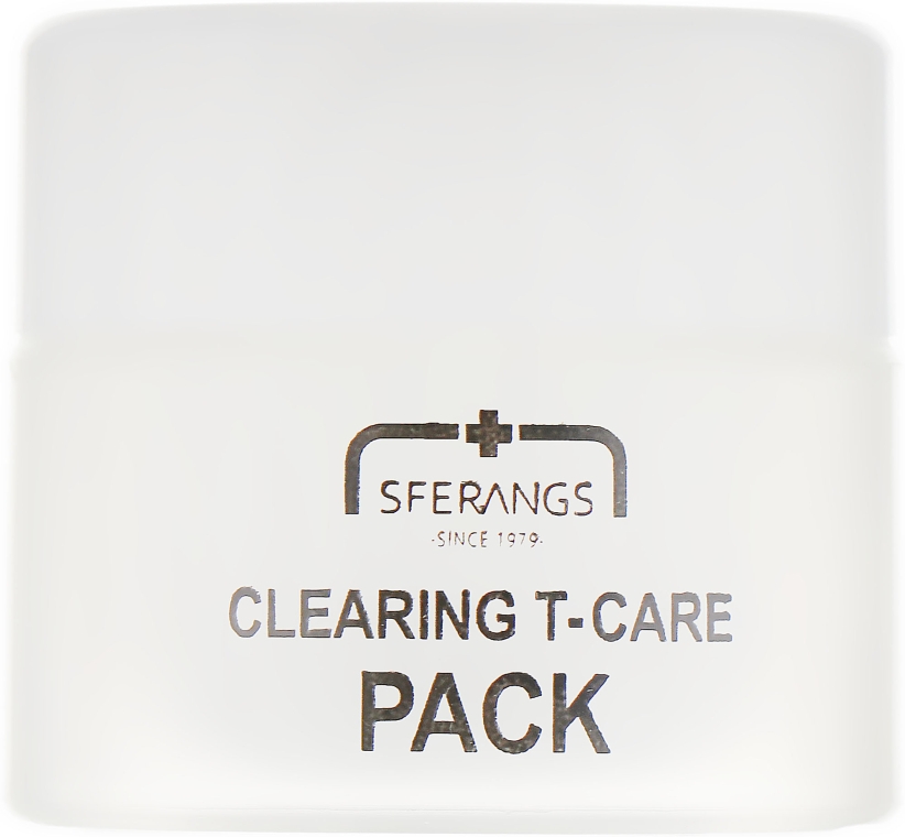 Себорегулирующая крем-маска - Sferangs Clearing T-care Pack (пробник)