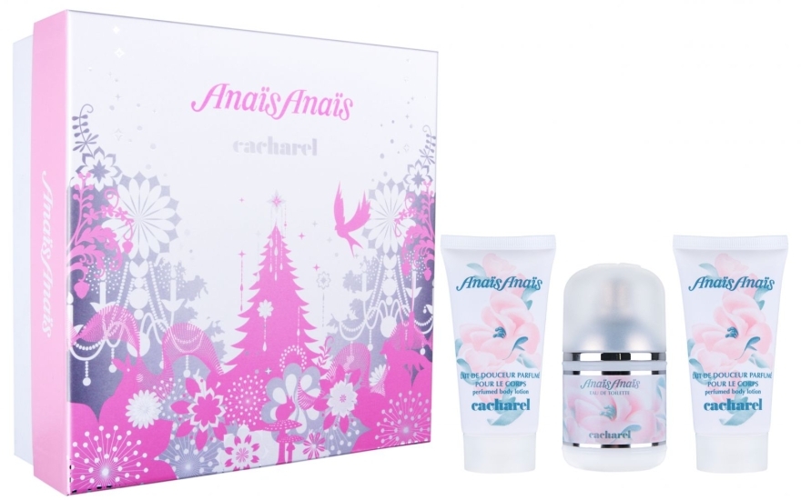 Cacharel Anais Anais - Набор (edt/50ml + b/lot/50ml + b/lot/50ml)