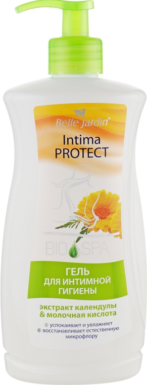 Гель для интимной гигиены с экстрактом календулы и молочной кислотой - Belle Jardin Bio Spa Intima Protect