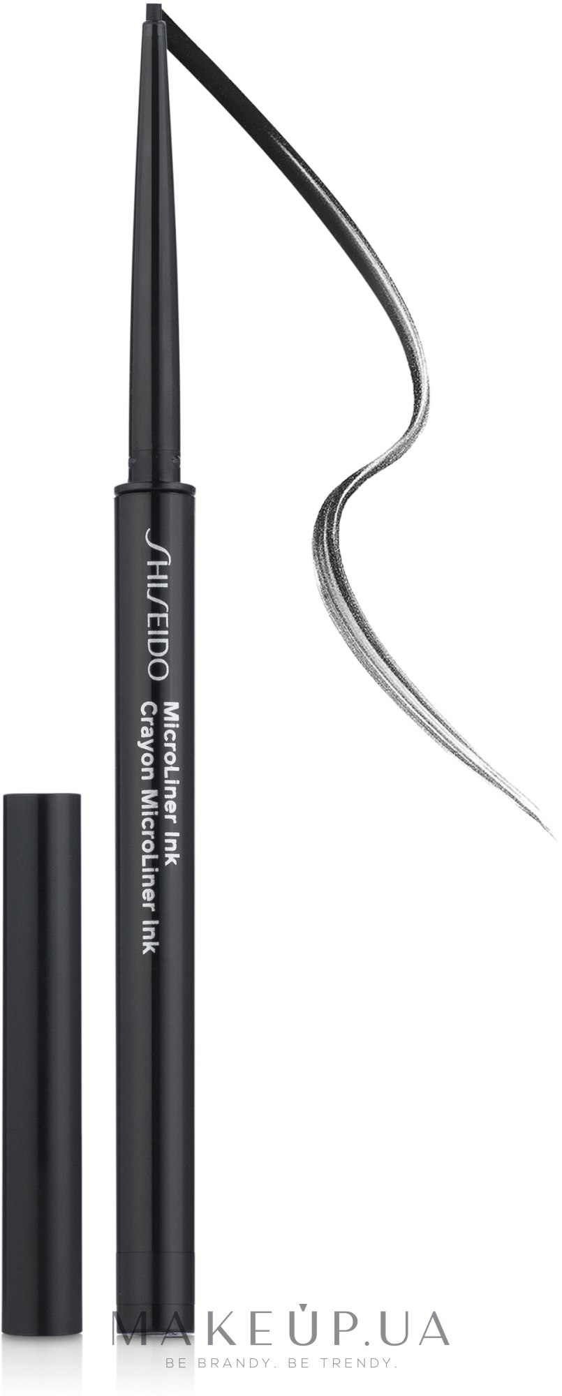 Тонкая подводка-карандаш для глаз - Shiseido Microliner Ink — фото 01 - Black