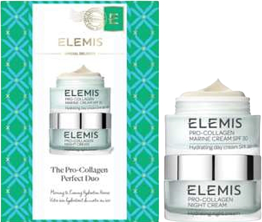 Набір - Elemis The Pro-Collagen Perfect Duo (cr/2x50ml) — фото N1