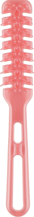 Гребінець круглий для укладання волосся, CR-4238, рожевий - Christian — фото N1