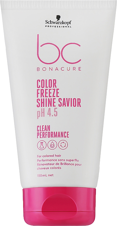 Сироватка для фарбованого волосся - Schwarzkopf Professional Bonacure Color Freeze Shine Savior pH 4.5