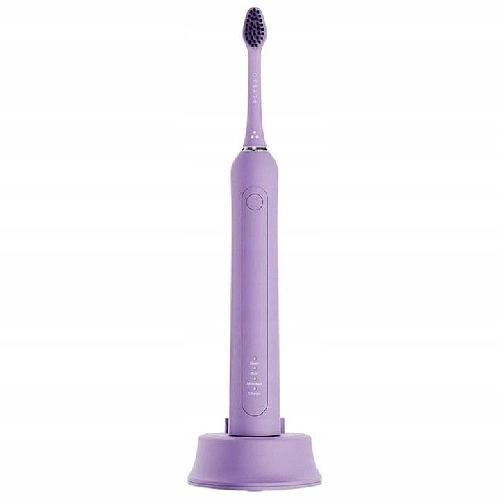 Звукова зубна щітка, фіолетова - SEYSSO Color Basic Lavender Sonic Tothbrush — фото N2