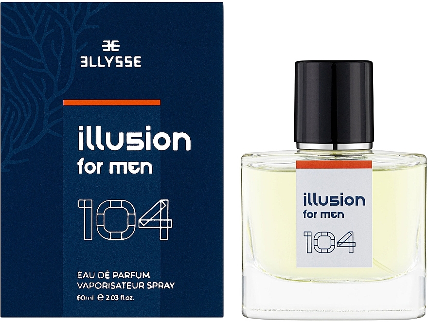 Ellysse Illusion 104 For Men - Парфумована вода — фото N2