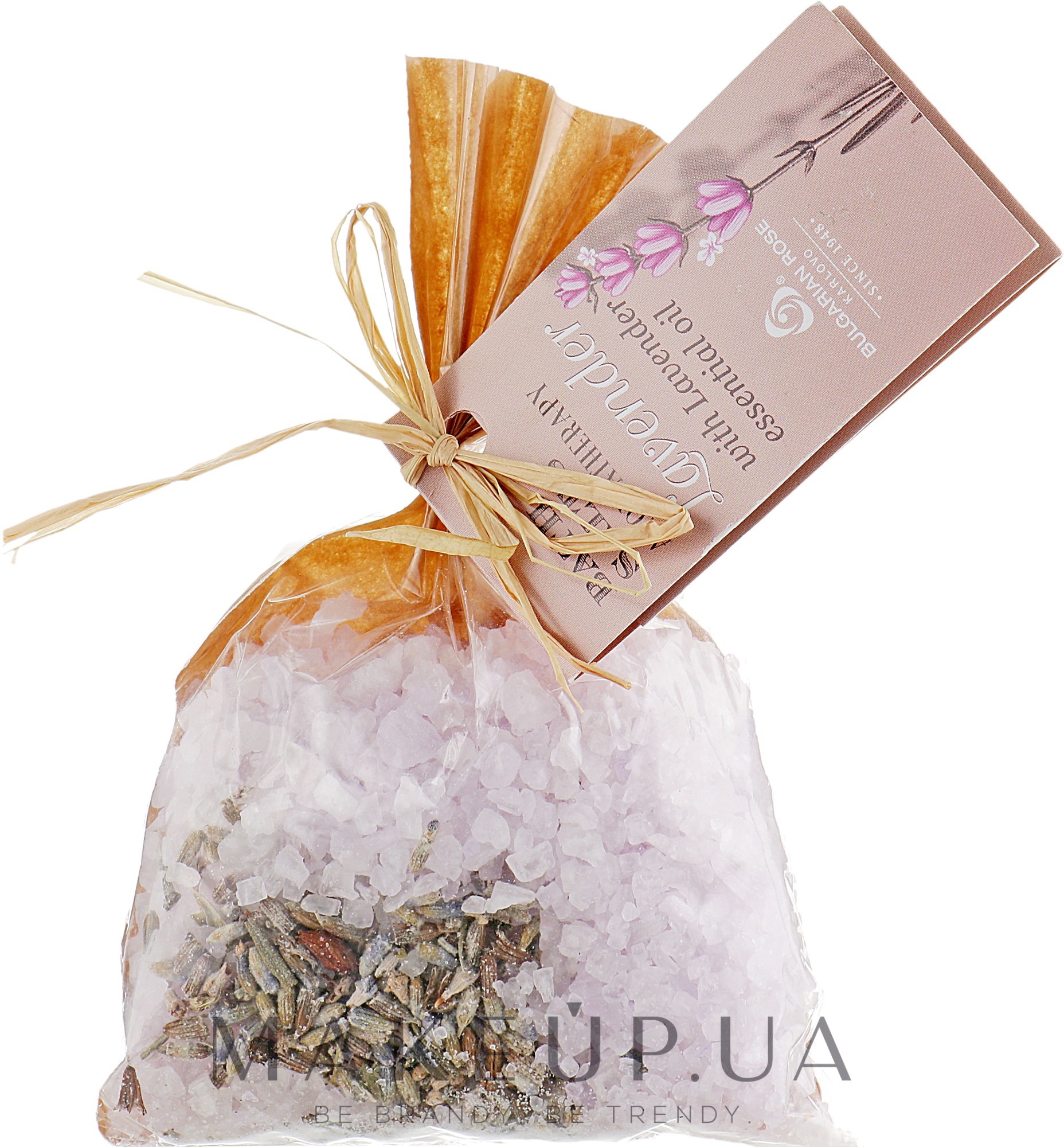 Соль для ванны "Лаванда" - Bulgarian Rose Bath Salts Lavender — фото 100g