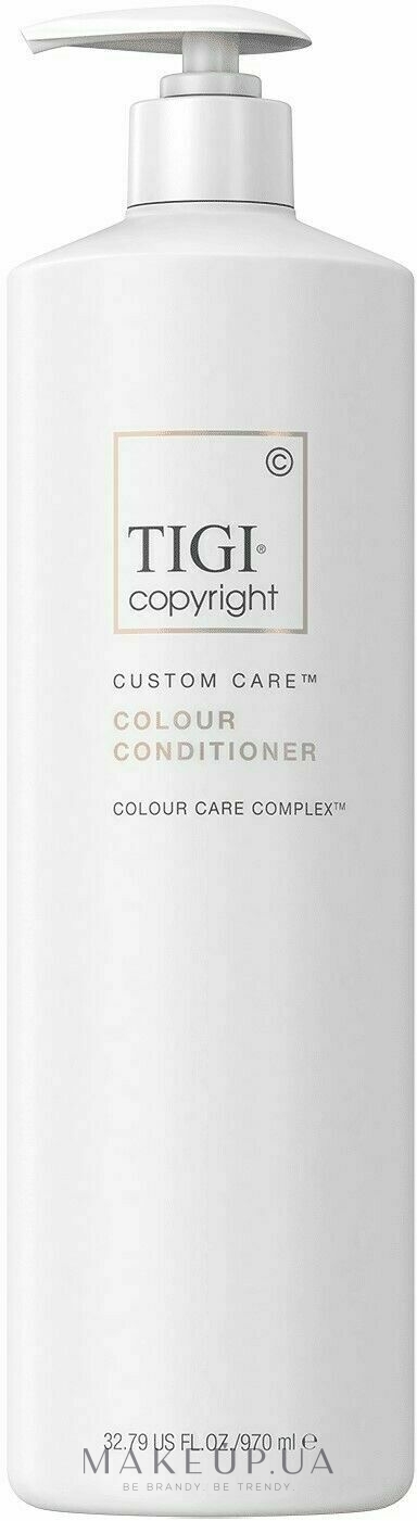 Кондиционер для окрашенных волос - Tigi Copyright Custom Care Colour Conditioner — фото 970ml