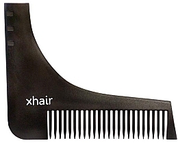 Расческа для стрижки бороды, черная - Xhair — фото N1