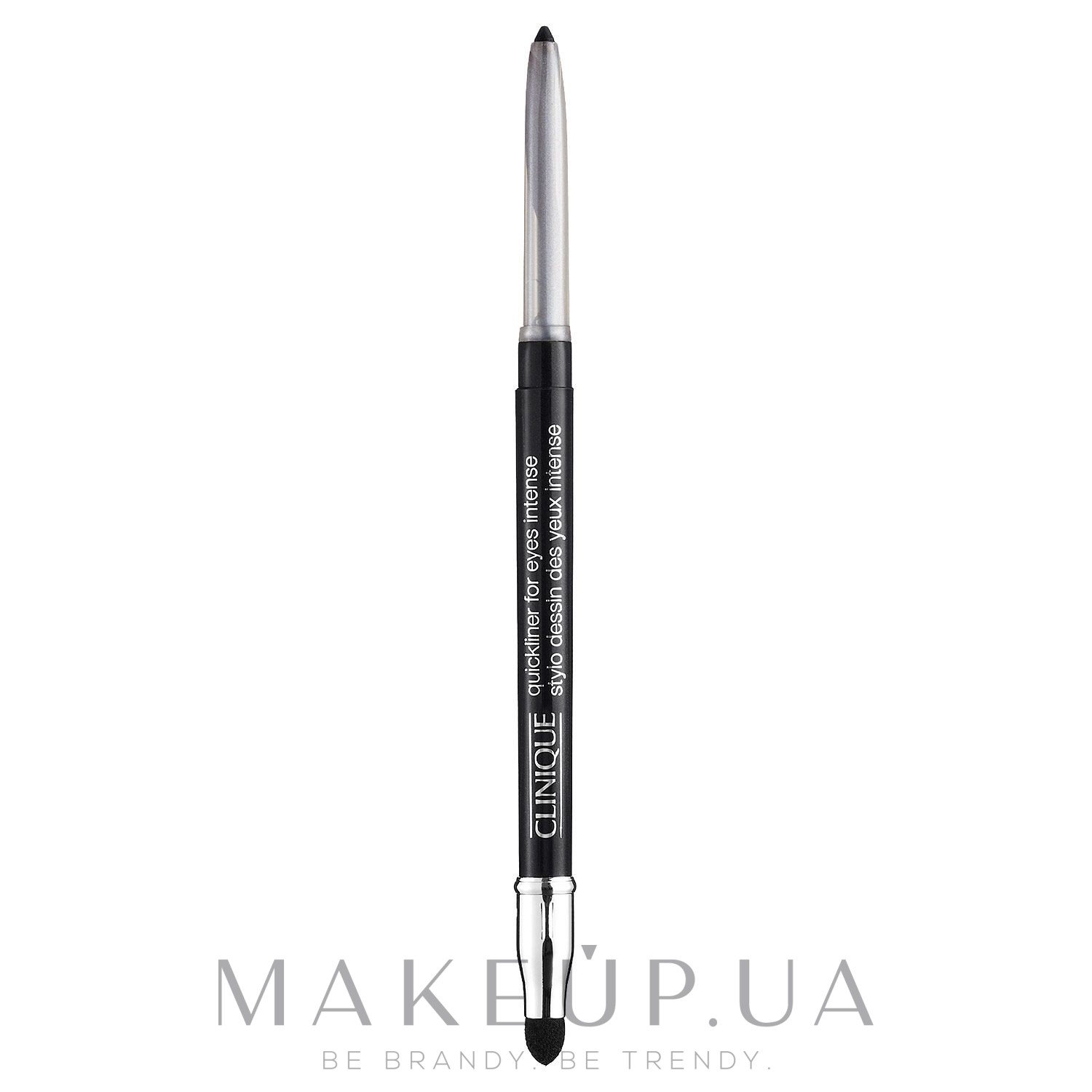 Карандаш для глаз - Clinique Quickliner For Eyes Intense — фото Intense Black