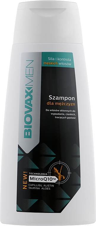 Мужской шампунь от выпадения волос - Biovax Men Shampoo  — фото N1