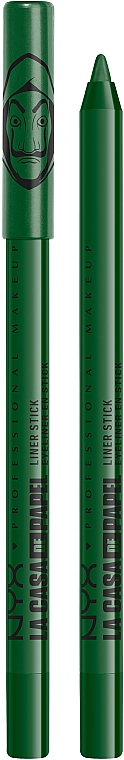 Водостійкий олівець для повік і тіла - NYX Professional Makeup La Casa De Papel Liner Stick — фото N9