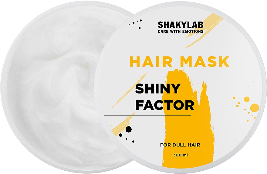 Маска для тусклых волос "Shiny Factor" - SHAKYLAB Hair Mask For Dull Hair