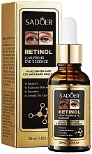 Есенція для зони навколо очей з ретинолом - Sadoer Retinol Luxurios Eye Essence — фото N1