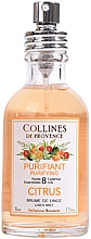 Духи, Парфюмерия, косметика Спрей для белья "Цитрус" - Collines de Provence Purifying Citrus Linen Mist (тестер)