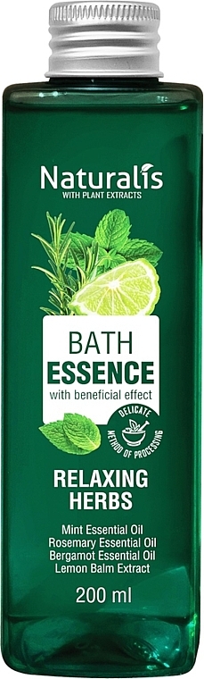 Есенція для ванн "Relaxing Herbs" - Naturalis Bath Essence Relaxing Herbs — фото N1