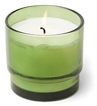 Ароматическая свеча в стакане - Paddywax Al Fresco Glass Candle Misted Lime — фото N1