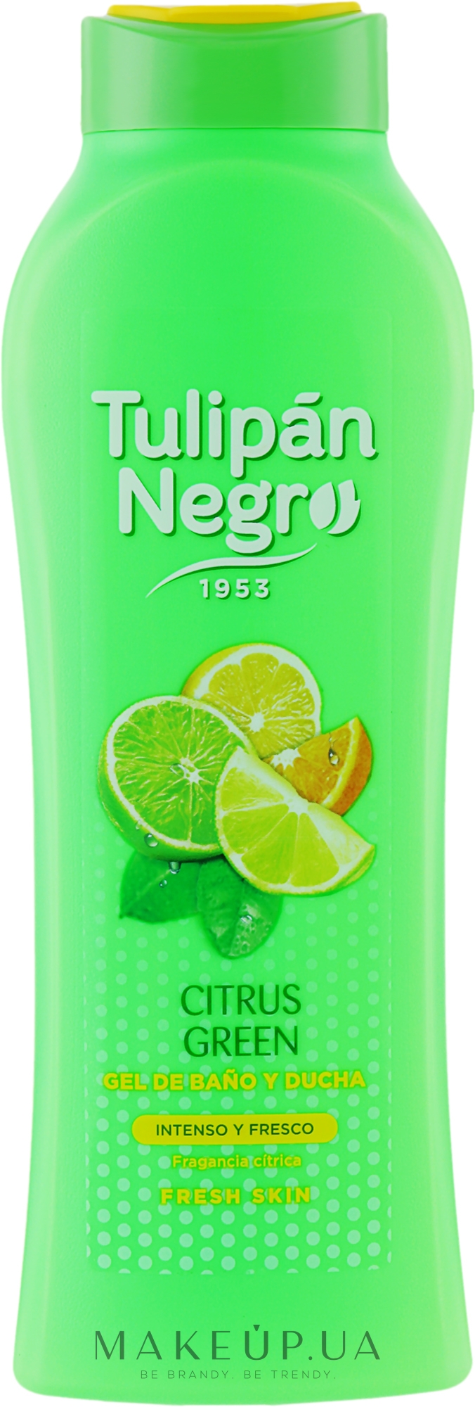 Гель для душу "Зелений цитрус" - Tulipan Negro Shower Gel — фото 650ml