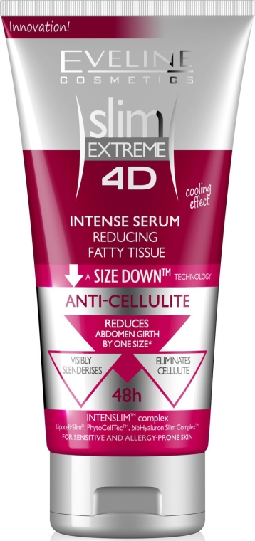 Eveline Cosmetics Slim Extreme 4d Intense Serum Reducing Fatty Tissue Антицеллюлитная