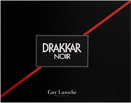 Парфумерія, косметика Guy Laroche Drakkar Noir - Набір (edt/50ml + s/g/50ml + deo/75ml)