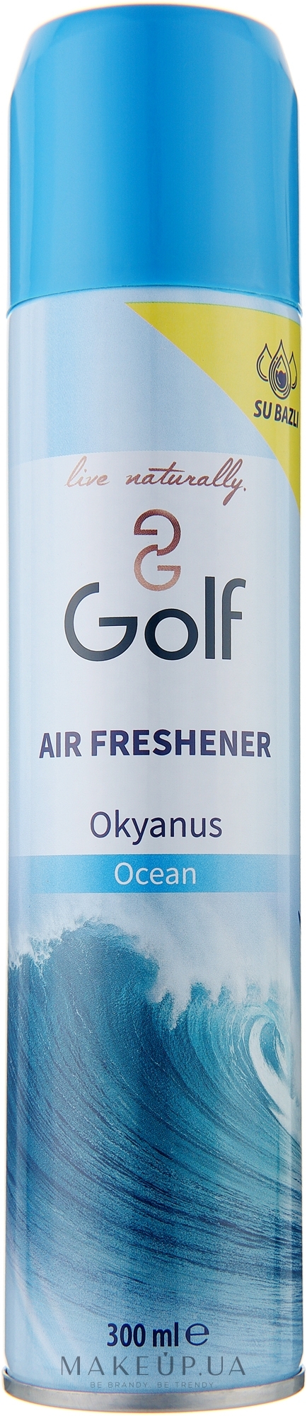 Освежитель воздуха "Океан" - Golf Air Freshener — фото 300ml