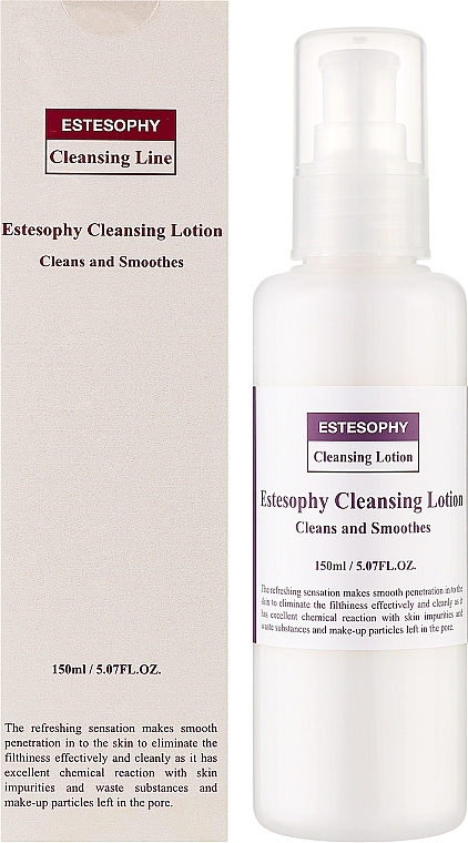 Очищувальний лосьйон для обличчя - Estesophy Cleansing Lotion — фото N2