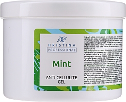 Духи, Парфюмерия, косметика Мятный антицеллюлитный гель - Hristina Professional Mint Anti Cellulite Gel