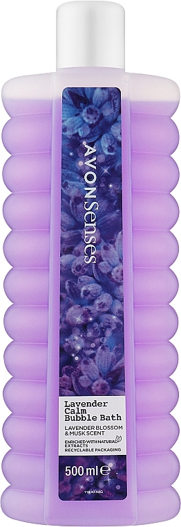 Пена для ванн - Avon Senses Lavender Calm Bubble Bath — фото N1