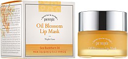 Духи, Парфюмерия, косметика Ночная маская для губ с витамином Е и маслом облепихи - Petitfee&Koelf Oil Blossom Lip Mask