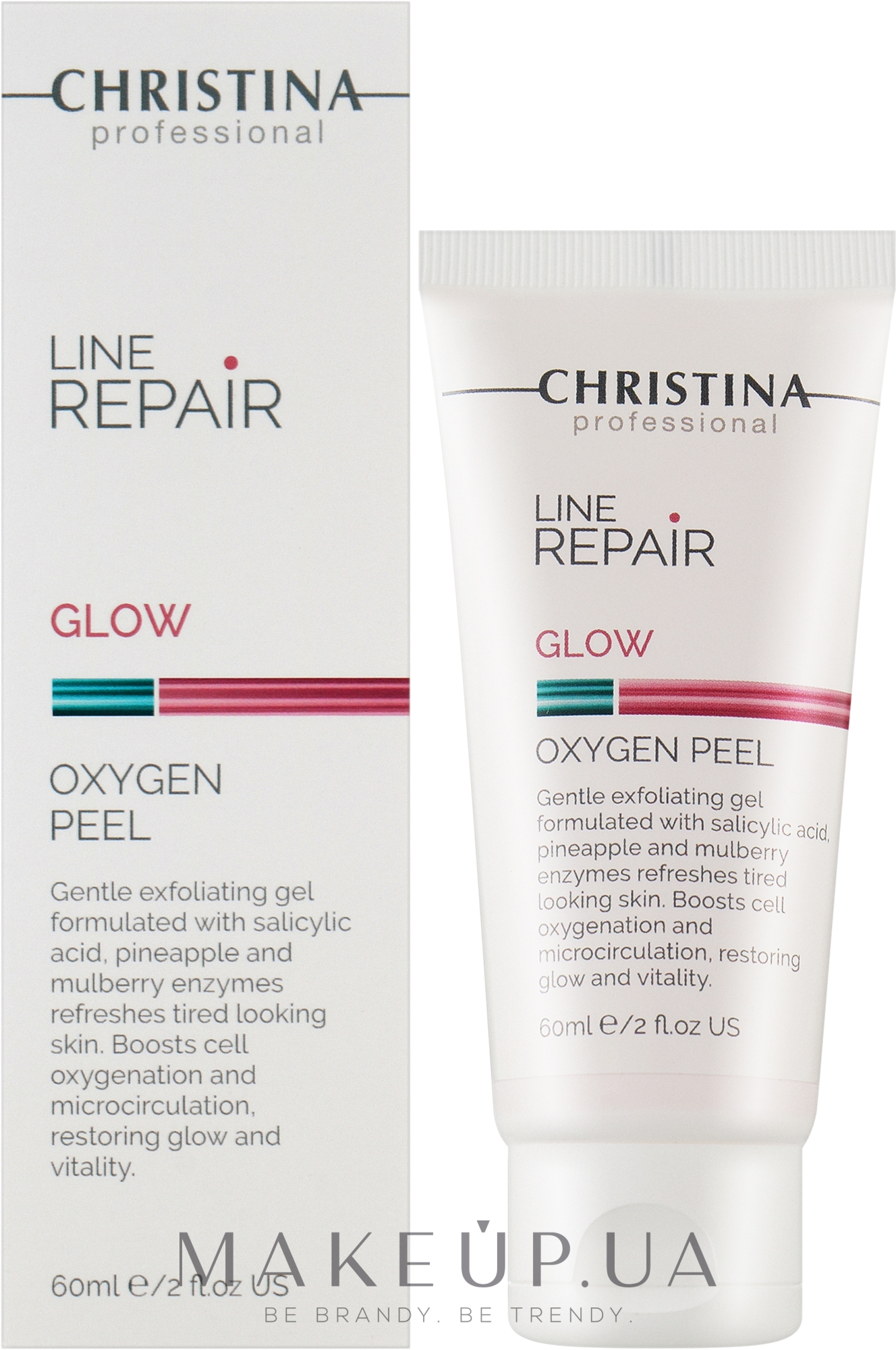Кислородный пилинг для лица - Christina Line Repair Glow Oxygen Peel — фото 60ml