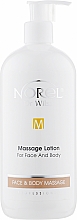 Легка емульсія для масажу обличчя й тіла - Norel Body Massage lotion For Face And Body — фото N1