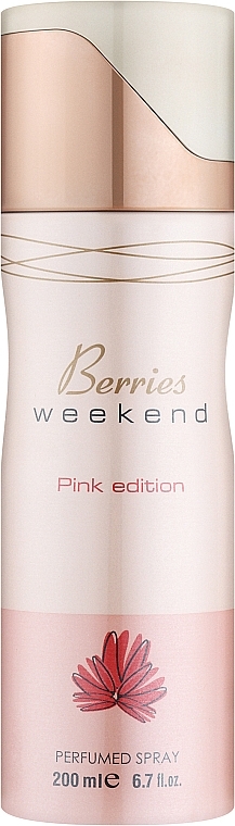 Fragrance World Berries Weekend Pink Edition - Парфюмированный дезодорант