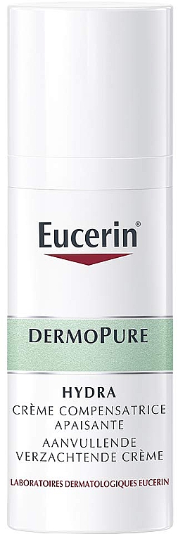Успокаивающий крем для лица - Eucerin DermoPure Hydra Soothing Compensating Cream