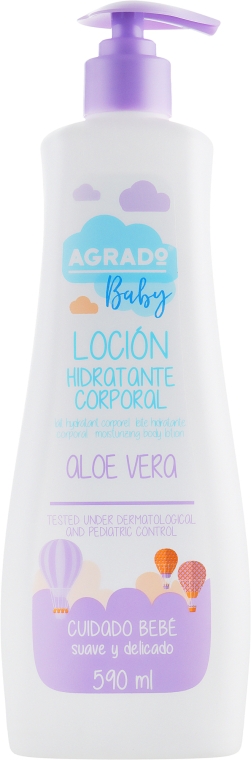 Лосьон для тела, детский - Agrado Aloe Vera Baby Body Lotion