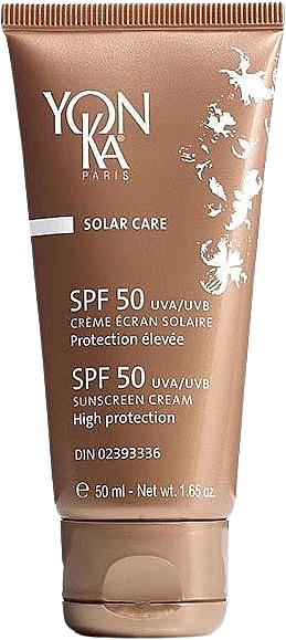 Сонцезахисний крем для тіла - Yon-Ka Solar Care Sunscreen Cream High Protection SPF 50 — фото N1