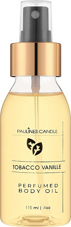 Pauline's Candle Tobacco Vanille Perfumed Body Oil - Парфюмированное масло для тела — фото N1