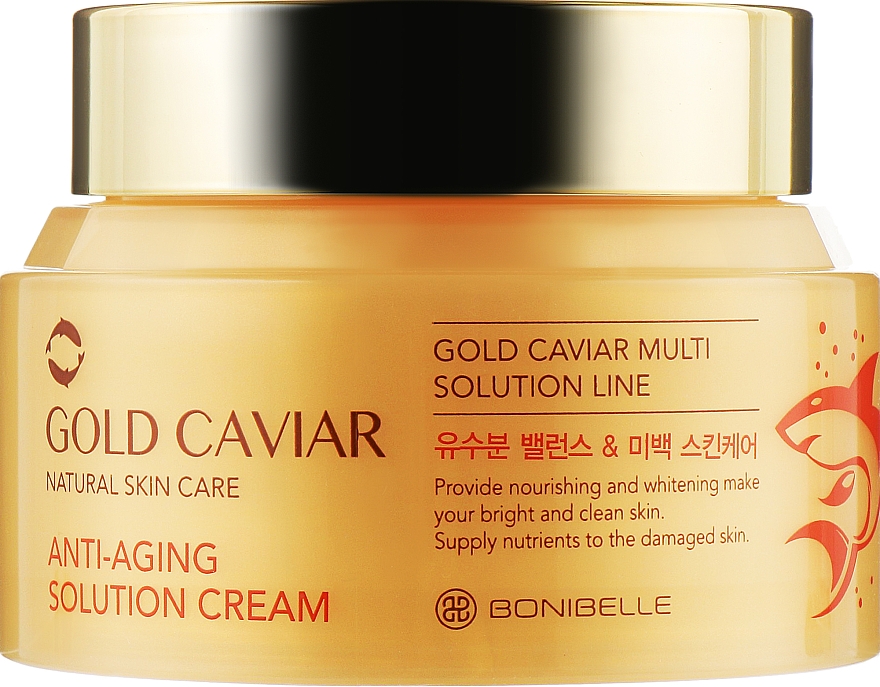 Крем для лица "Икра" - Enough Bonibelle Gold Caviar Anti-Aging Solution Cream