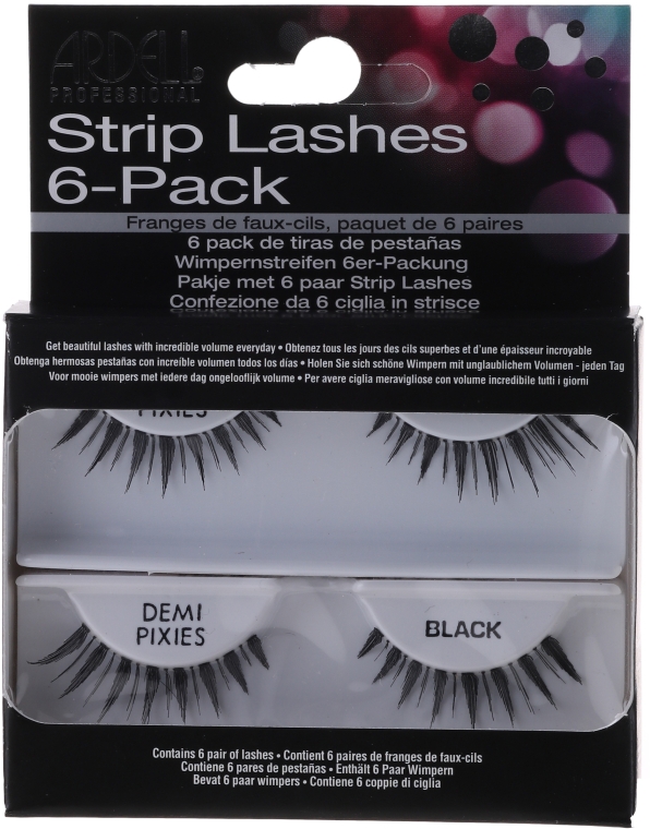 Накладные ресницы - Ardell Strip Lashes 6-Pack — фото N1