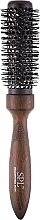 Парфумерія, косметика Термобрашинг з нейлоновою щетиною та дерев'яною ручкою, 30 мм - SPL