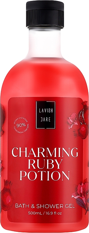 Гель для душу "Гранат" - Lavish Care Shower Gel Charming Ruby Potion — фото N1